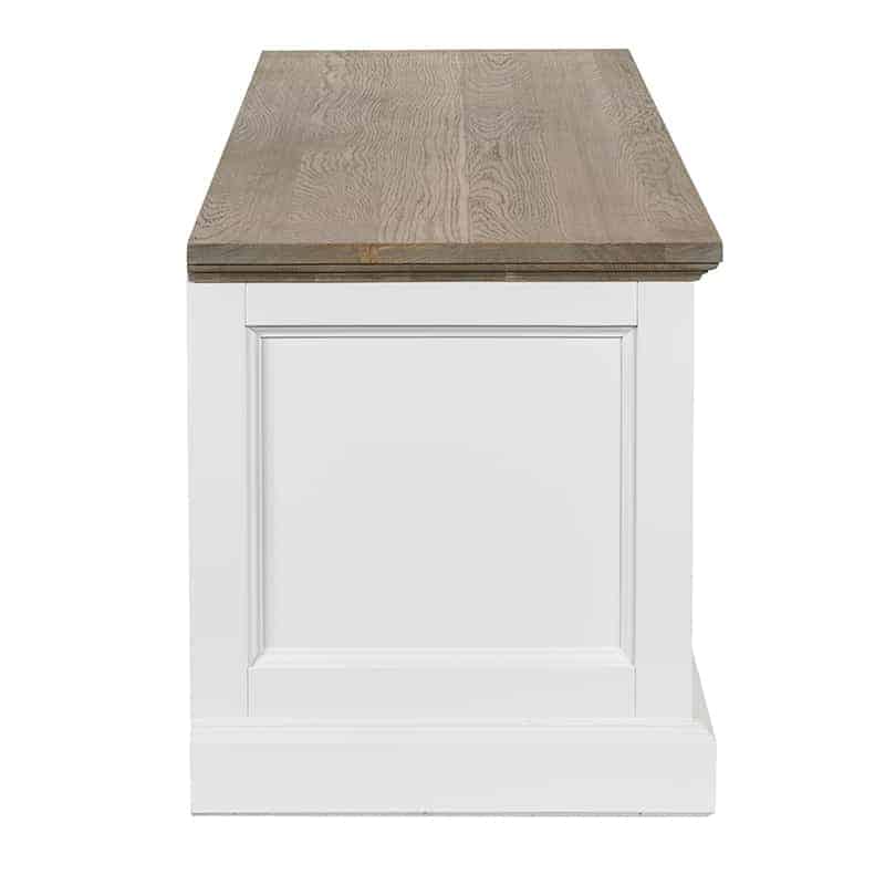 TV cabinet Cardiff 120 2 drawers (SNOW)