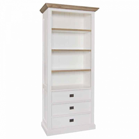Bookcase Oakdale3 drawers 3 shelves